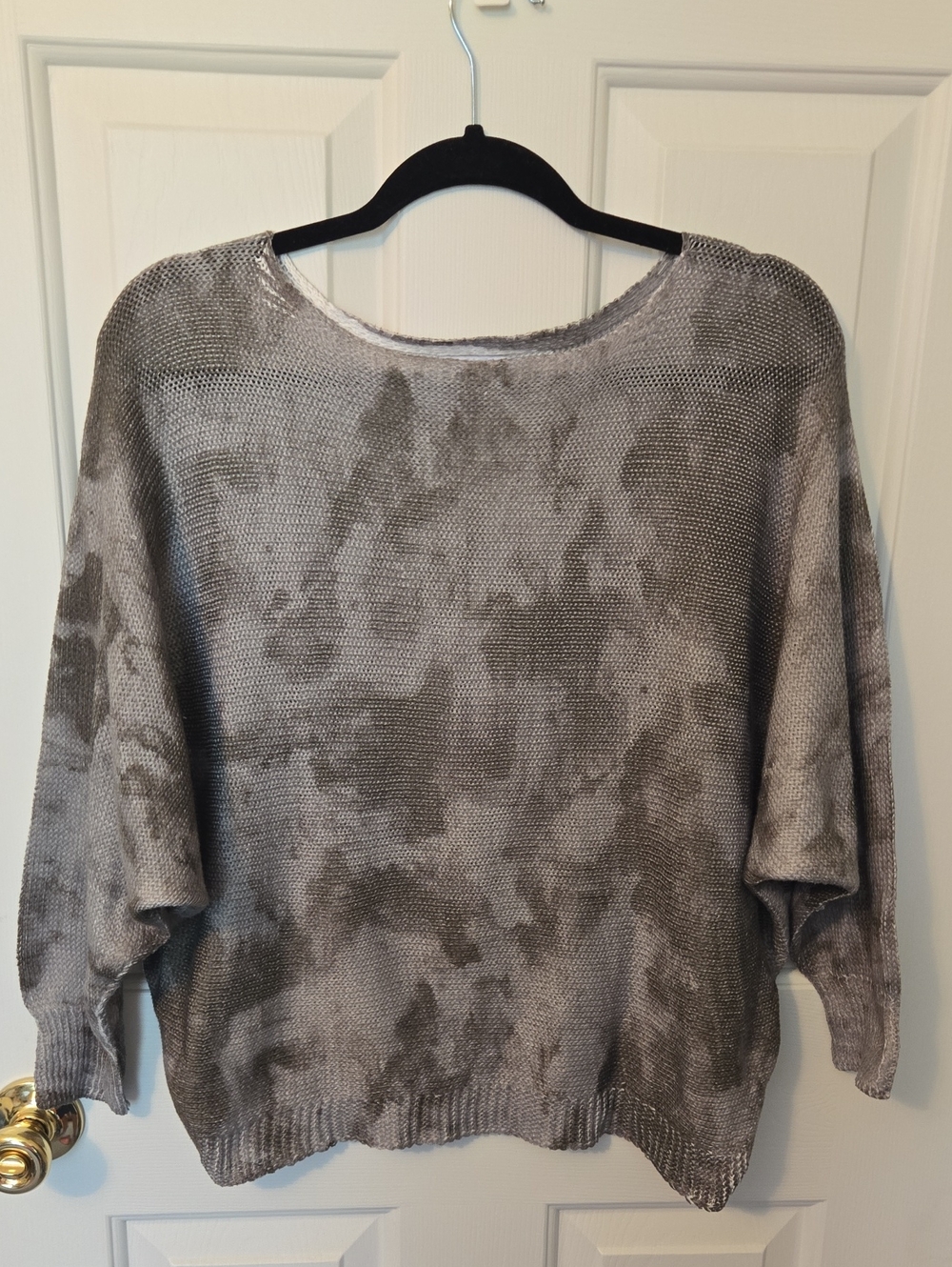 Women's Tie-Dye Crewneck Sweater Size Large